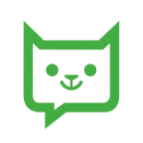 原公司简介中的绿色猫形标识